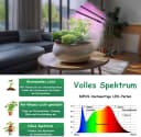 SinLaw Pflanzenlampe Dreiköpfige LED Wachstumslampe Vollspektrum Timer Bild 5