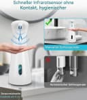 SinLaw Seifenspender Automatisch 200 ml Infrarotsensor IPX6 Bild 3