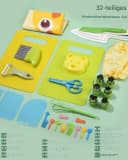 SinLaw Kinder-Küchenset 32-tlg. Küchenmesserset für Kinder Bild 1