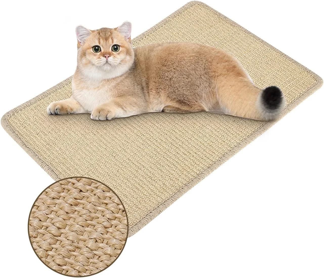SinLaw Kratzmatte Katze Sisal Kratzmatte Möbel Fußmatte - Bild 2