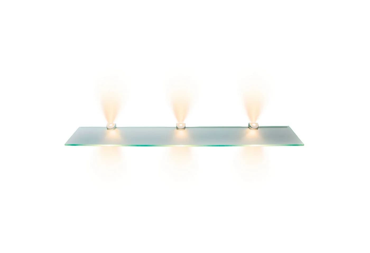 kalb LED Glasregal mit warmweißer Beleuchtung und ESG-Glas - Bild 2