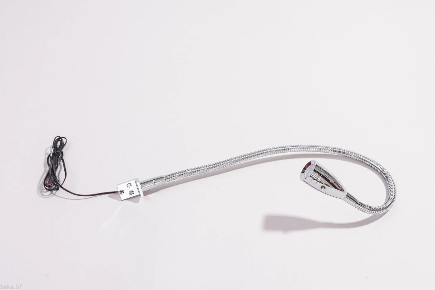 kalb Bettleuchte LED Leseleuchte Chrom 2er Set - Bild 4