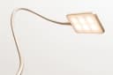 kalb Bettleuchte 2er Set LED Flexleuchte Messing matt warmweiß Bild 5
