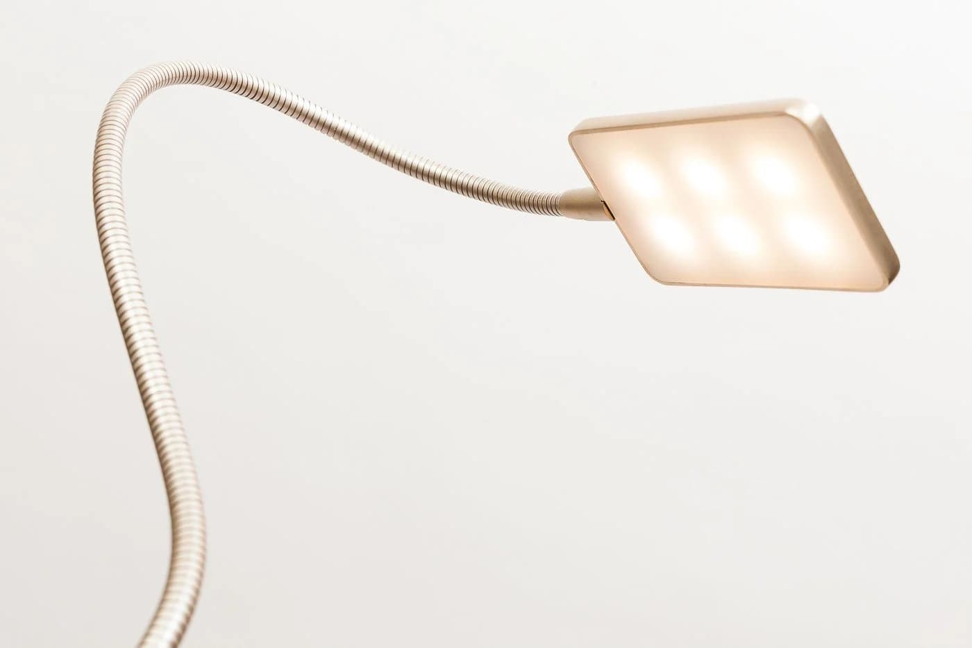 kalb Bettleuchte 2er Set LED Flexleuchte Messing matt warmweiß - Bild 5
