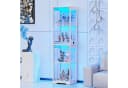 BROTTAR Glasvitrine Ausstellungsschrank mit LED-Beleuchtung und Bewegungssensor Bild 1