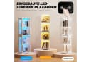BROTTAR Glasvitrine Ausstellungsschrank mit LED-Beleuchtung und Bewegungssensor Bild 5