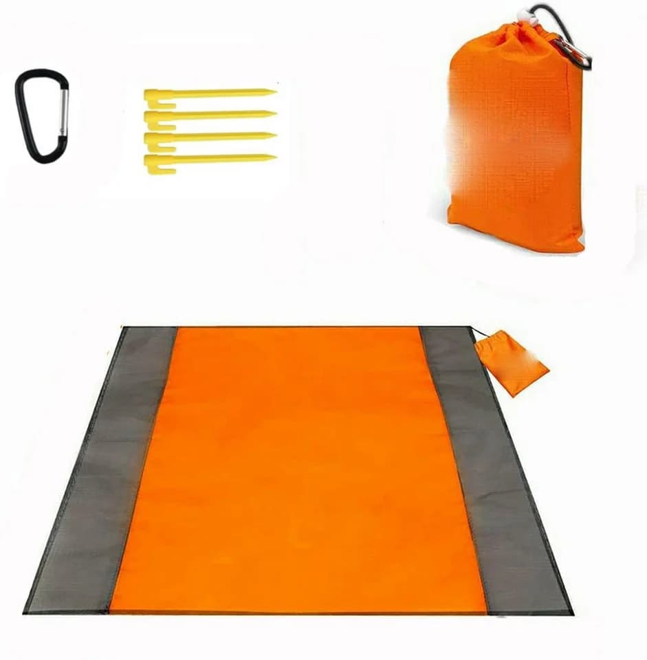 Diyarts Picknickdecke Übergröße Wasserdicht Sanddicht Klappbar - Bild 2
