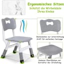 TLGREEN Kindertisch Höhenverstellbar Maltisch Kinder Tisch Stuhl Set Bild 4