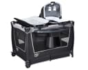 COSTWAY Baby-Reisebett Faltbar mit Spielbügel & Musikbox Bild 2
