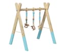 COSTWAY Baby Gym Spielbogen Grün Klappbar Holz Bild 2