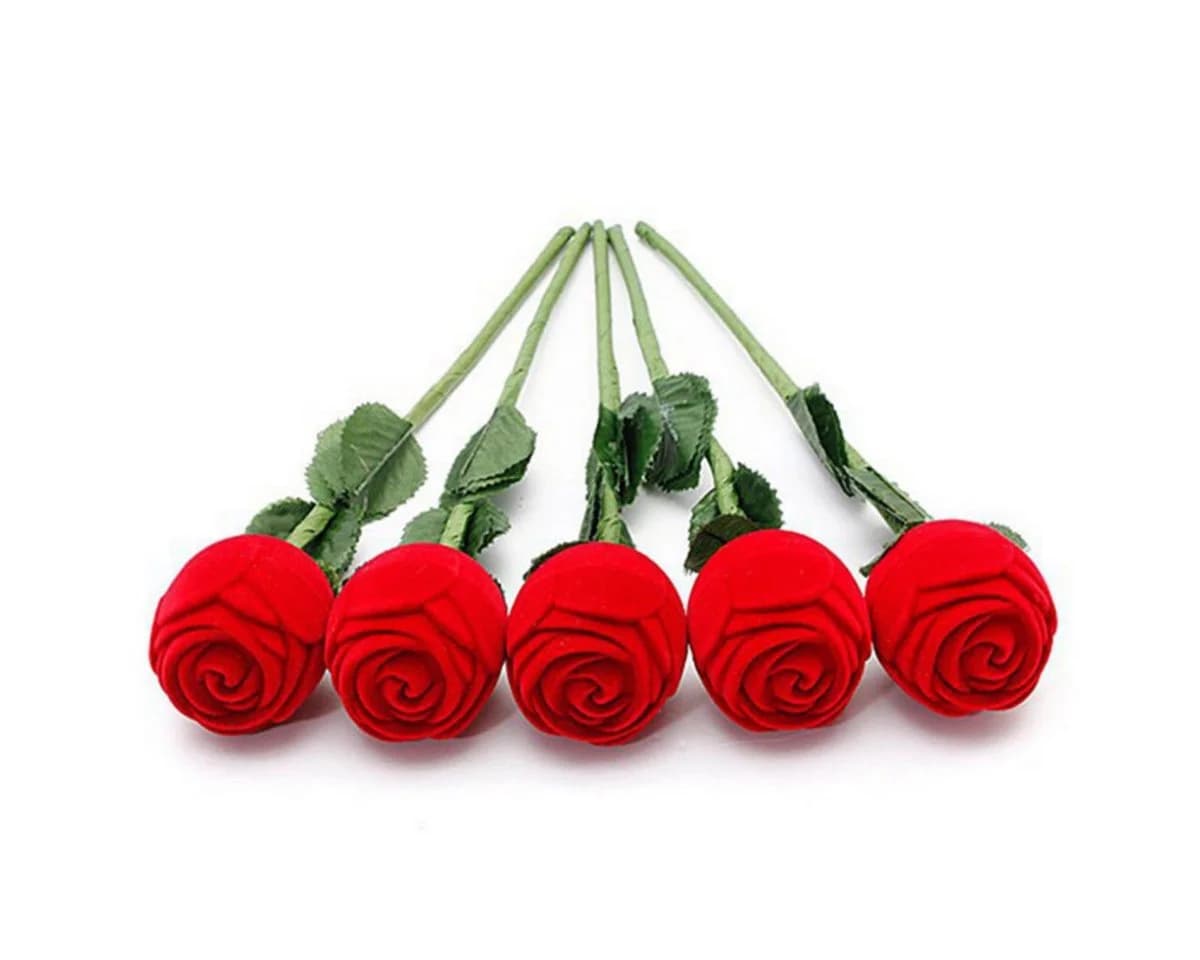 Order & Smile Schmuck Geschenkbox Ring-Etui Rose - Bild 4