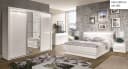 QMM TraumMöbel Schlafzimmer-Set Iris Set C 160/180x200 cm LED Bild 2