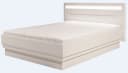 QMM TraumMöbel Schlafzimmer-Set Iris Set C 160/180x200 cm LED Bild 5