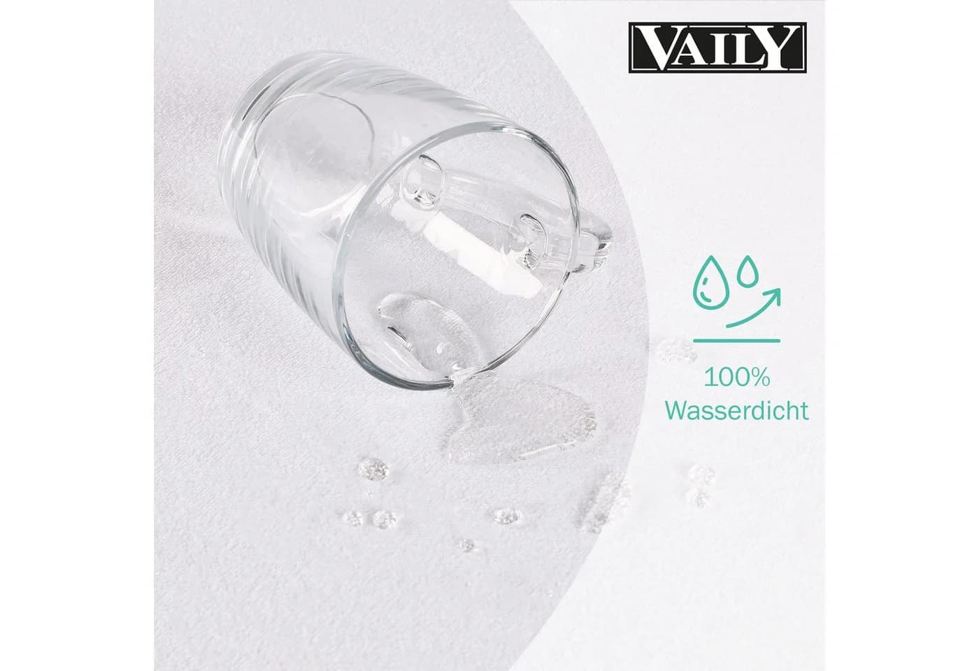 Vaily Matratzenschoner Wasserdicht Waschbar - Bild 3