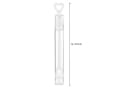 Nordstern Seifenblasen Hochzeit Set 40er Pack mit Herzgriff Bild 3