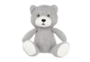 Nordstern Kuscheltier mit Schmusetuch Set - Babygeschenk in Strickoptik Grau Bild 3