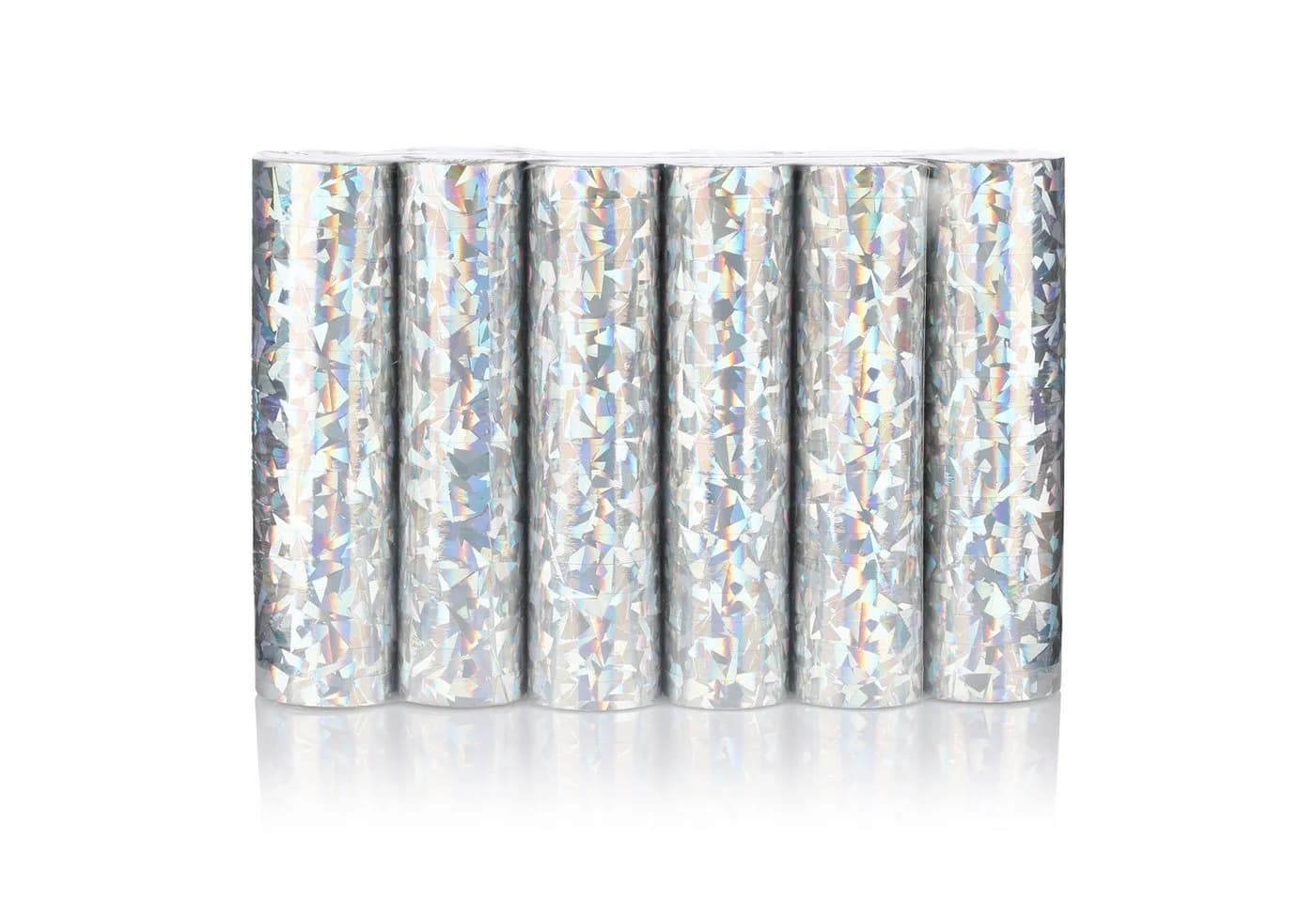 KarneLux Glitzer Metallic Luftschlangen 6er Pack - Bild 2