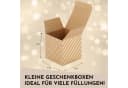Nordstern Adventskalender 24 Goldene Geschenkboxen DIY Bild 5