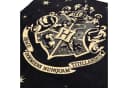 Harry Potter Wohndecke Kuscheldecke Hogwarts Wappen Schwarz/Beige Bild 3