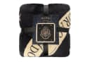 Harry Potter Wohndecke Kuscheldecke Hogwarts Wappen Schwarz/Beige Bild 4
