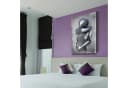 Artedinoi Leinwandbild Silber Metallic-Figuren Modern Bild 1