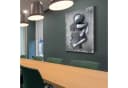 Artedinoi Leinwandbild Silber Metallic-Figuren Modern Bild 3