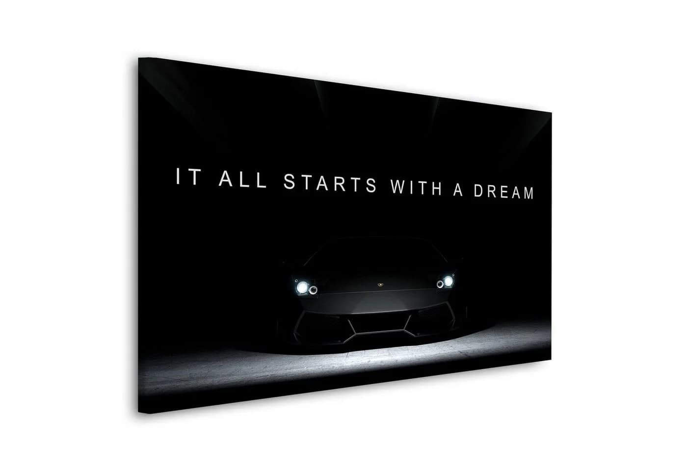 Artedinoi Leinwandbild Sportwagen Lamborghini Modernes Wandbild - Bild 2