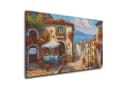 Artedinoi Leinwandbild Italien Altstadt Meeresblick Modern Bild 2