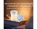 Diyarts Smarte LED-Leuchte Warmweiß, Naturweiß und Kaltweiß Campinglampe mit Bluetooth Bild 4