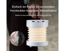 Diyarts Smarte LED-Leuchte Warmweiß, Naturweiß und Kaltweiß Campinglampe mit Bluetooth Bild 5
