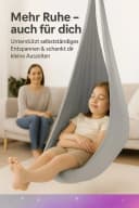 Kronenberg Tuchschaukel Ganzkörpersocke Grau Sensorische Therapieschaukel Bild 5
