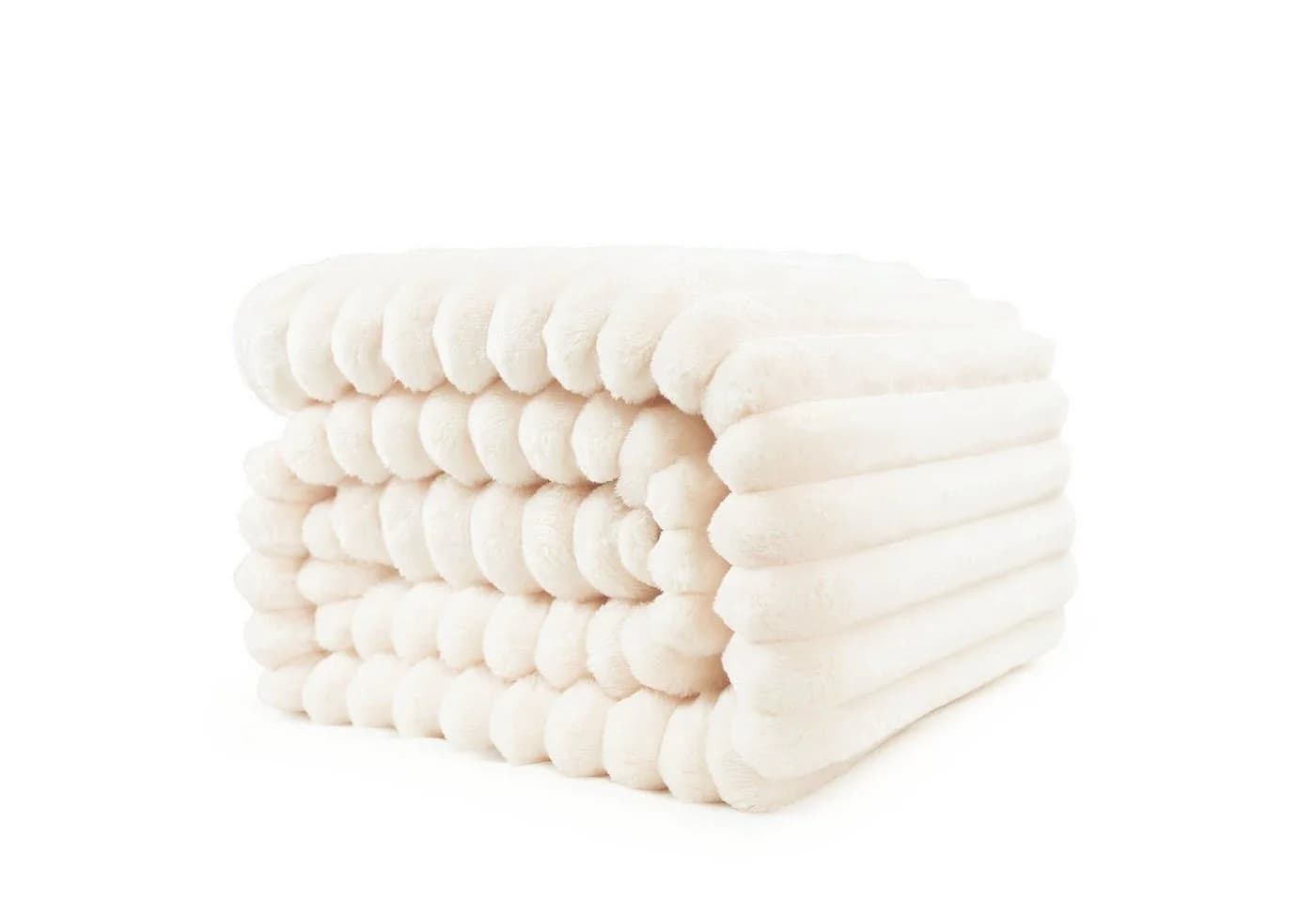 Kuscheldecke aus Microfaser und Fleece - Bild 2