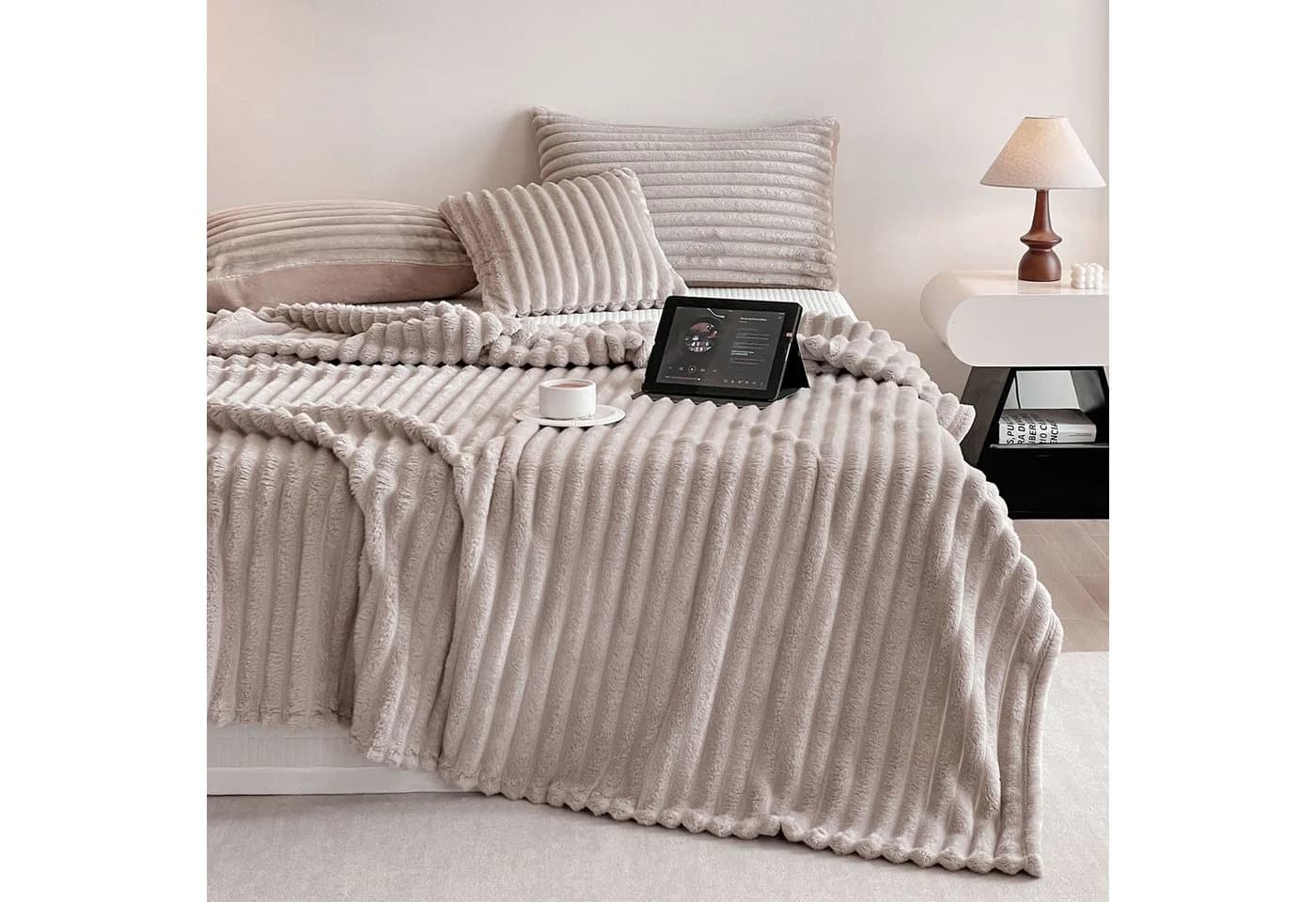 KEAYOO Fleecedecke Warm Sofadecke 150x200cm Warm und Weich Mircofaser