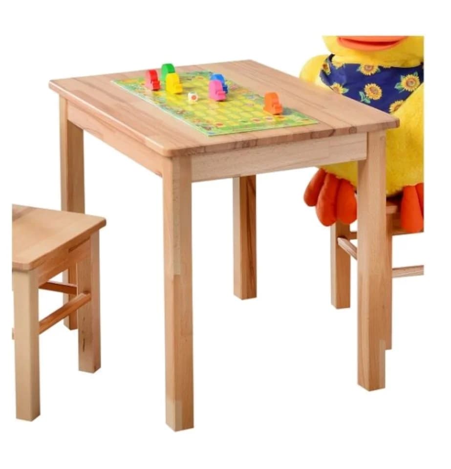 bv-vertrieb Kindertisch Kernbuche 60x48x55 cm - Bild 3