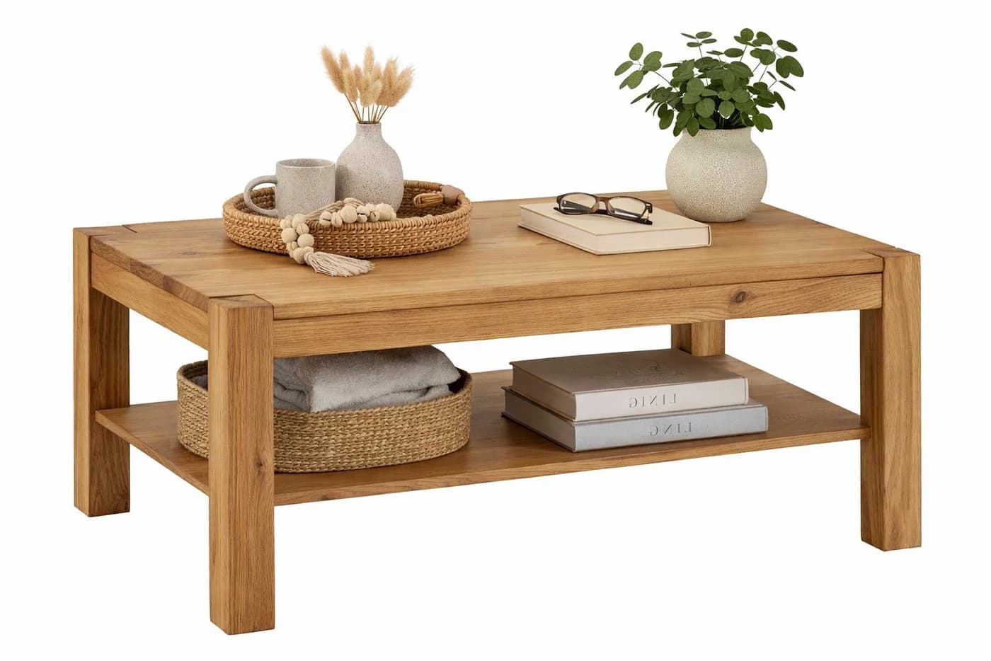 bv-vertrieb Couchtisch Wildeiche Massivholz