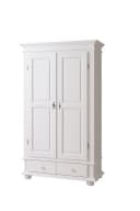 bv-vertrieb Mehrzweckschrank Kleiderschrank Fichte Weiß Bild 2