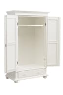 bv-vertrieb Mehrzweckschrank Kleiderschrank Fichte Weiß Bild 3