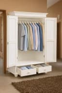 bv-vertrieb Mehrzweckschrank Kleiderschrank Fichte Weiß Bild 4