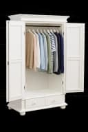 bv-vertrieb Mehrzweckschrank Kleiderschrank Fichte Weiß Bild 5