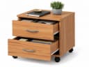 bv-vertrieb Rollcontainer Kernbuche Dekor 2 Schubladen Bild 3