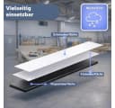 toolmate® Magnetklebeband 1x 3m Selbstklebend Zuschneidbar Bild 5