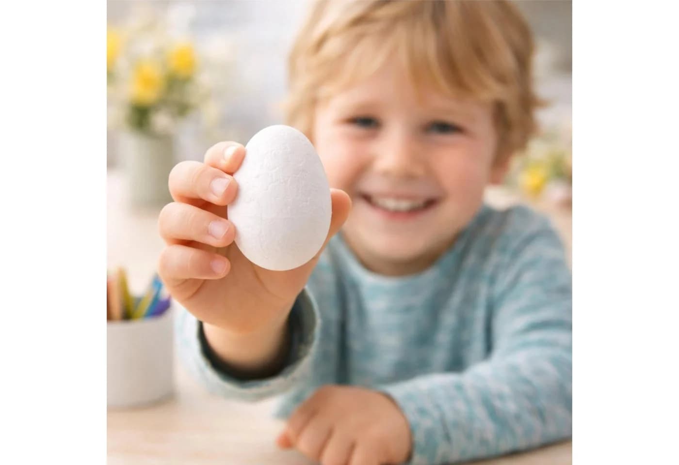 Hey!Easter® Styroporeier 50x Ostern Basteln Bemalen Deko - Bild 4