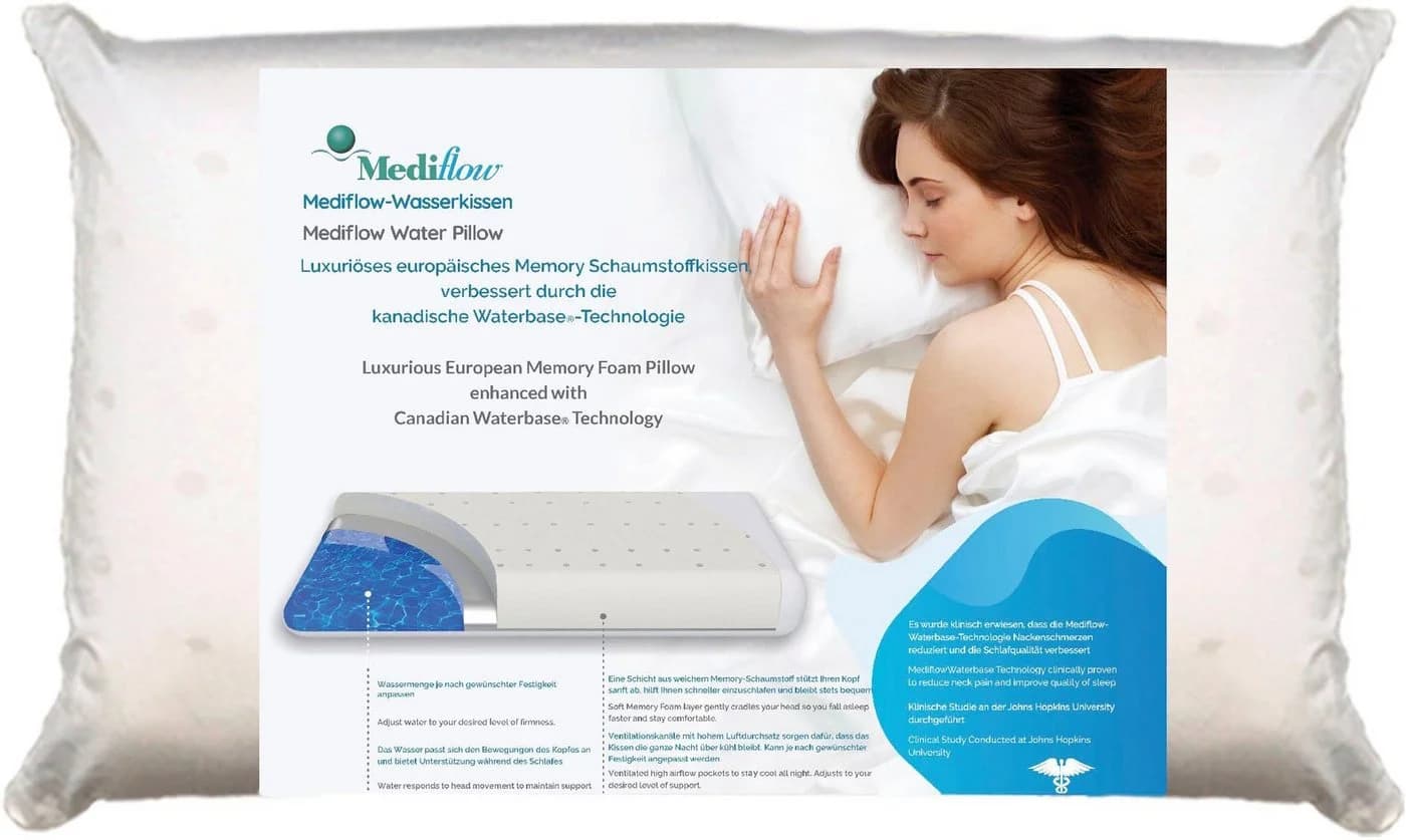 Mediflow Wasserkissen Original Visco-Gelschaum-Wasserkissen