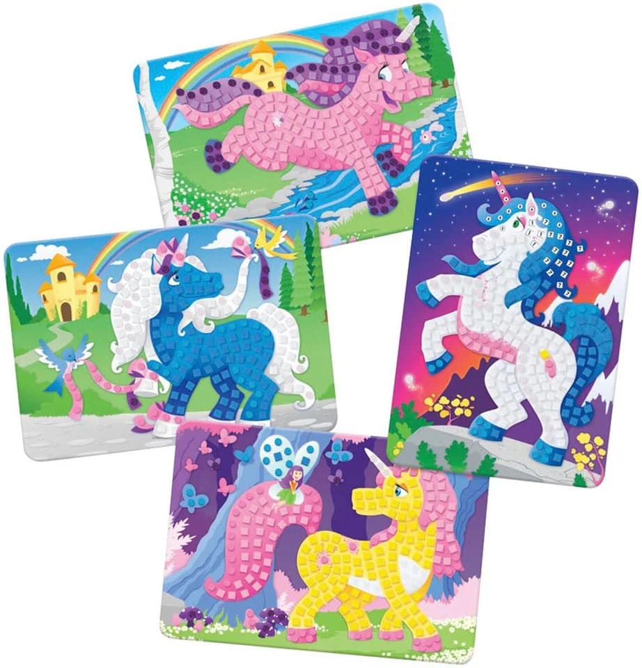 Sticky Mosaics Kreativset Glitzer Einhorn - Bild 5