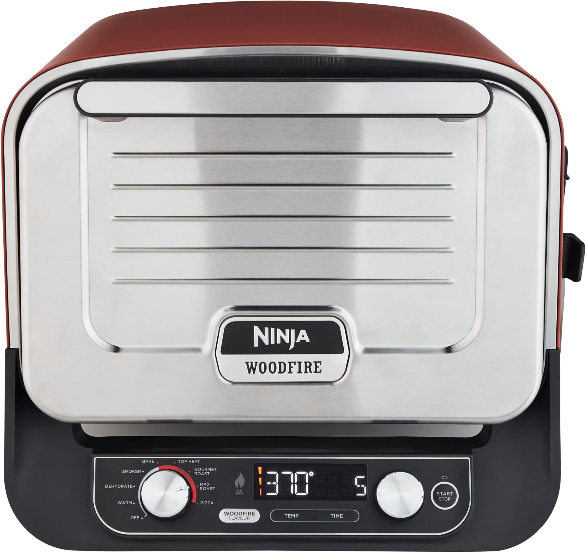 NINJA Multiofen OO101EU Outdoor Pizzaofen & Smoker 8-in-1 Schwarz