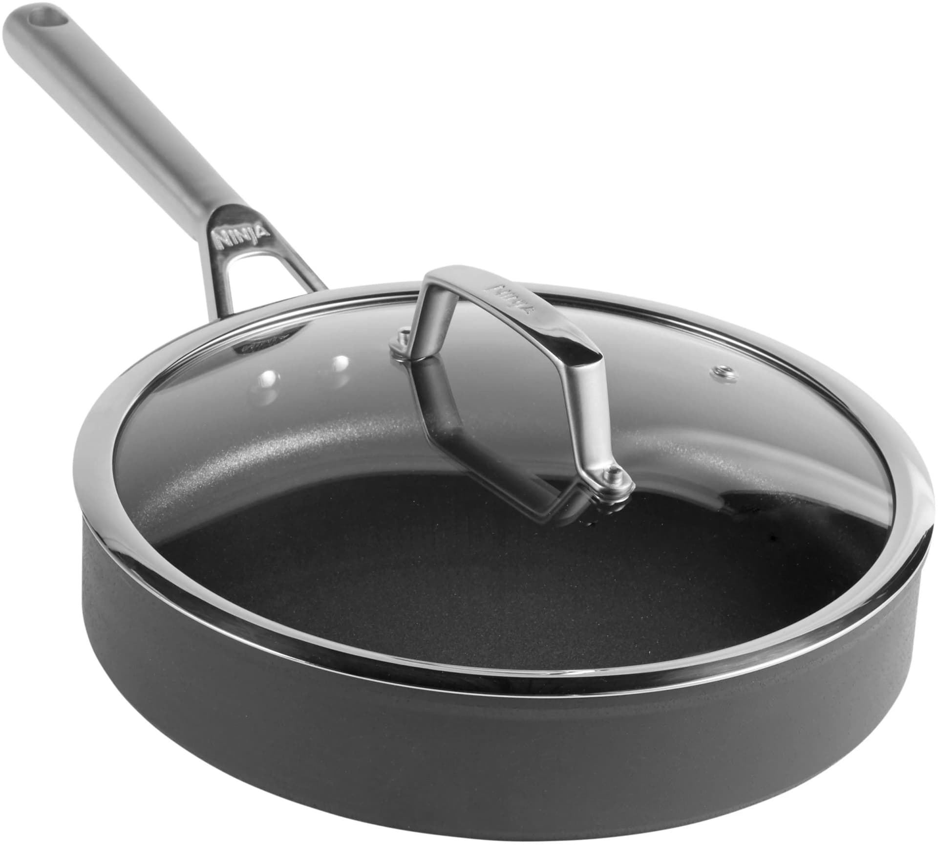 Ninja ZEROSTICK Premium Sauteuse 26 cm Grau Bratpfanne