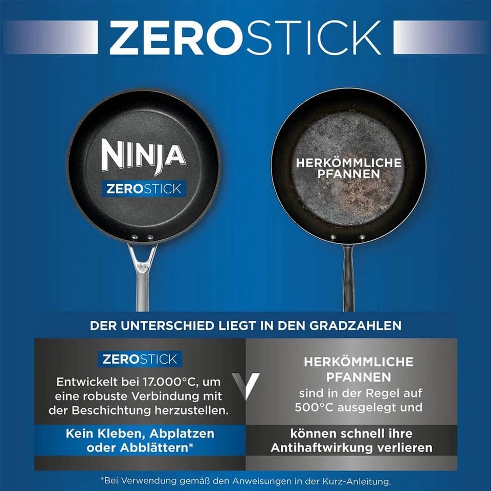 Wok NINJA 'Ninja ZEROSTICK Premium Wok 28 cm C30928DE'