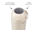 Magic Windeleimer Majestic Beige Geruchsdicht inkl. Windelbeutel Bild 1