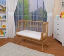 Waldin Beistellbett Baby Beistellbett Buche Massiv Verstellbar Bild 2