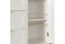 Bealife Badkommode Badezimmerschrank 4 Türen Weiß Bild 5